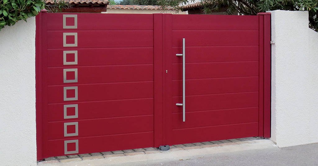 portail en aluminium Portail à battants